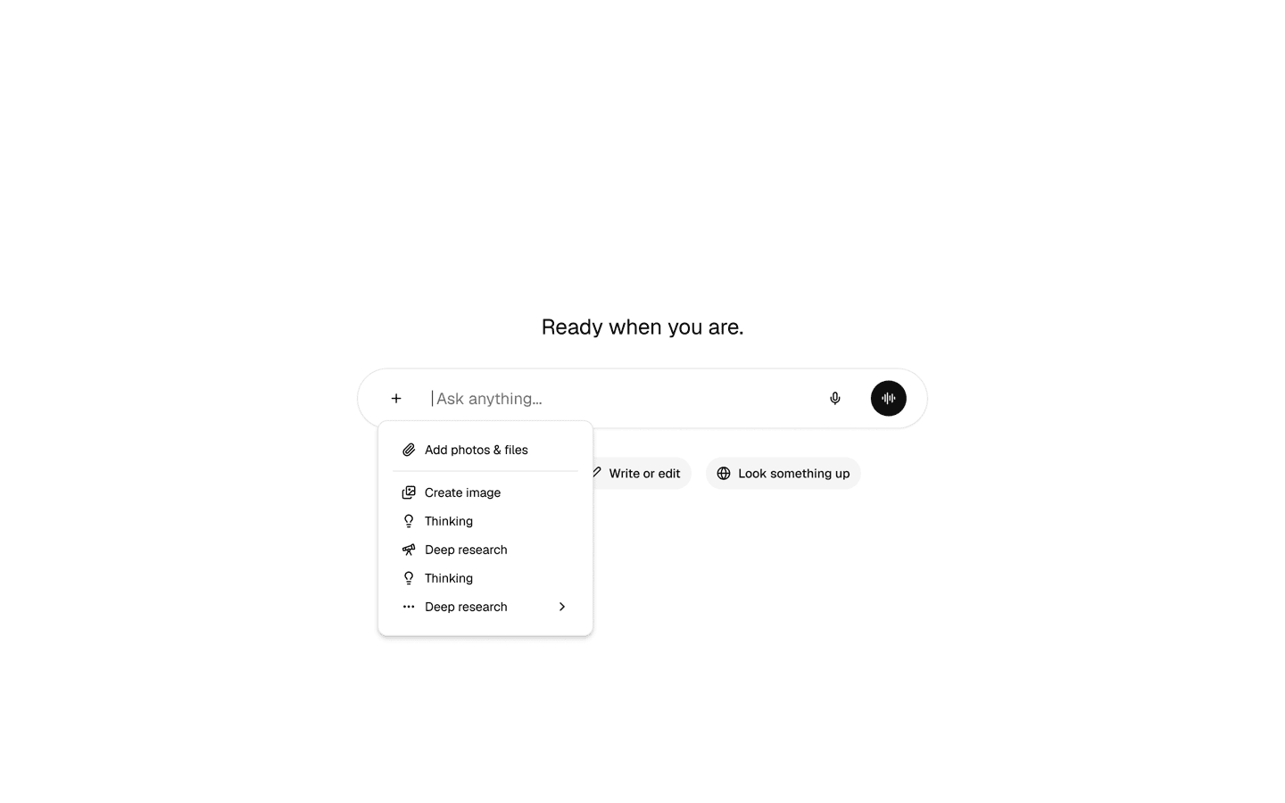 Application UI block